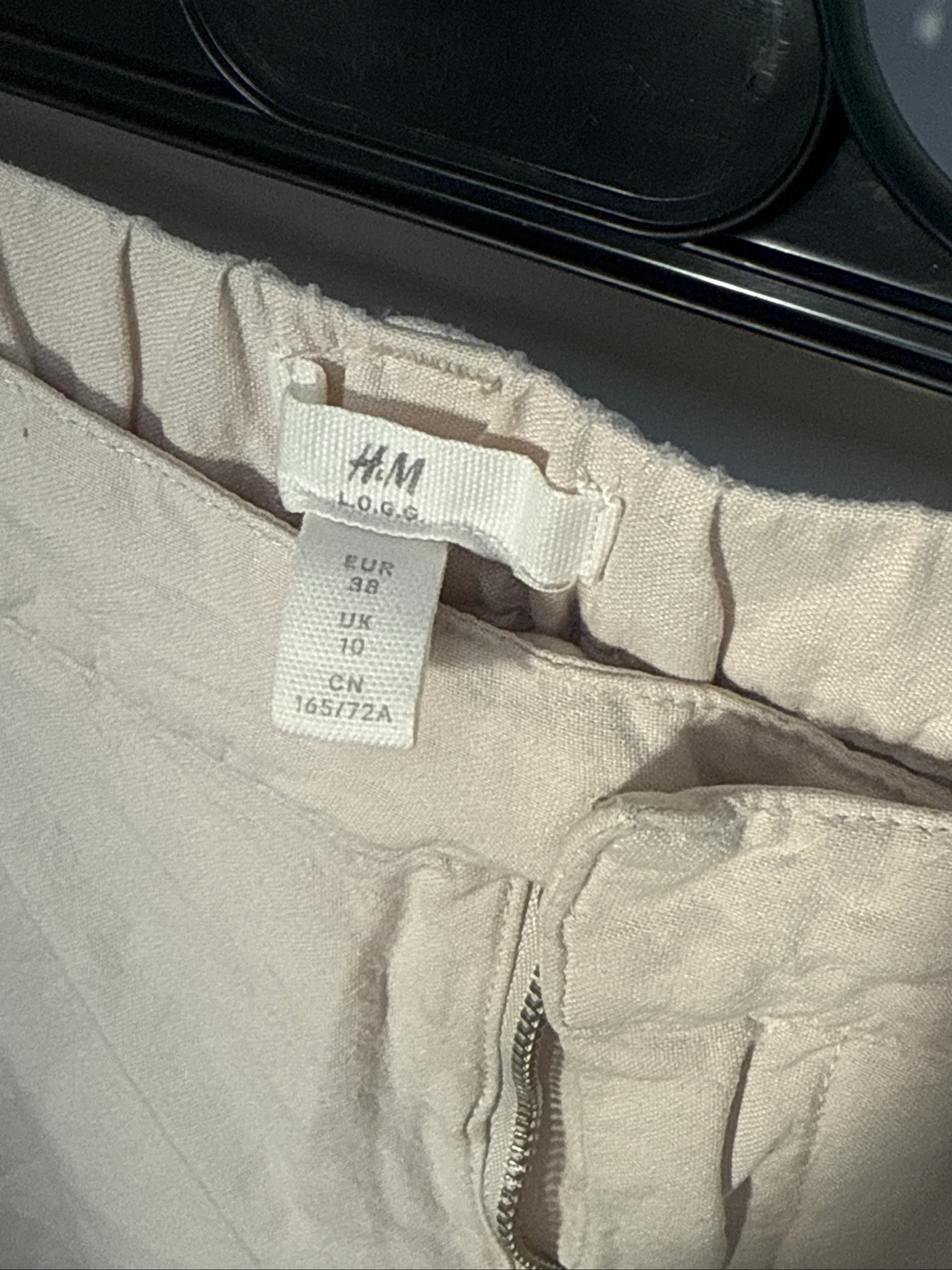 Calça de linho H&M mulher bege tamanho 38 – photo 4